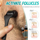 تكبير وملأ فراغات اللحية مع ديرما رولر