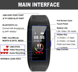 Smart Bracelet Hidden Camera Wearable Cam 1080P Video Recording Invisible Camera Watch